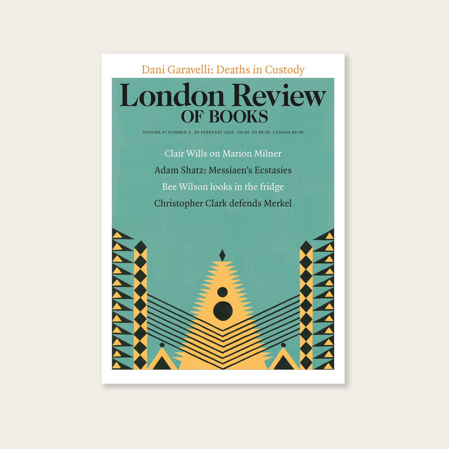 LRB Back Issues: 2025