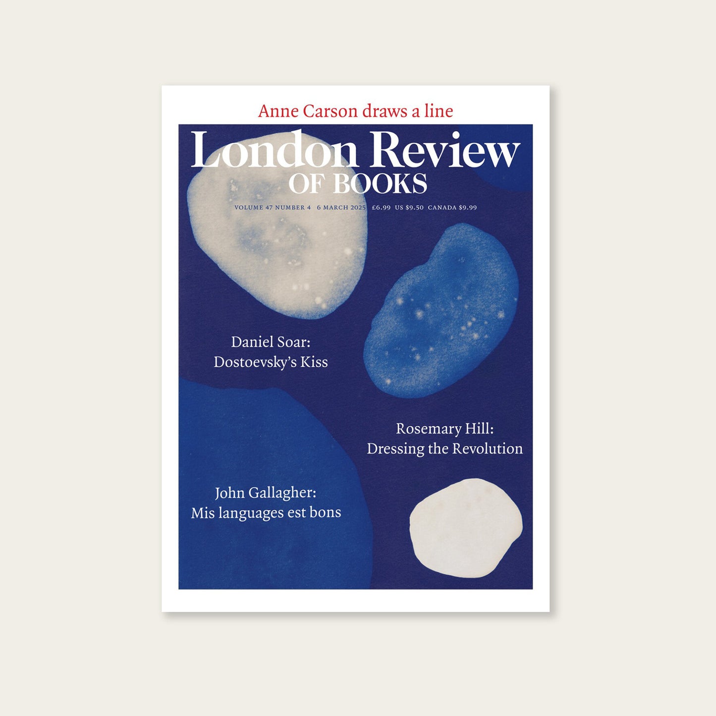 LRB Back Issues: 2025