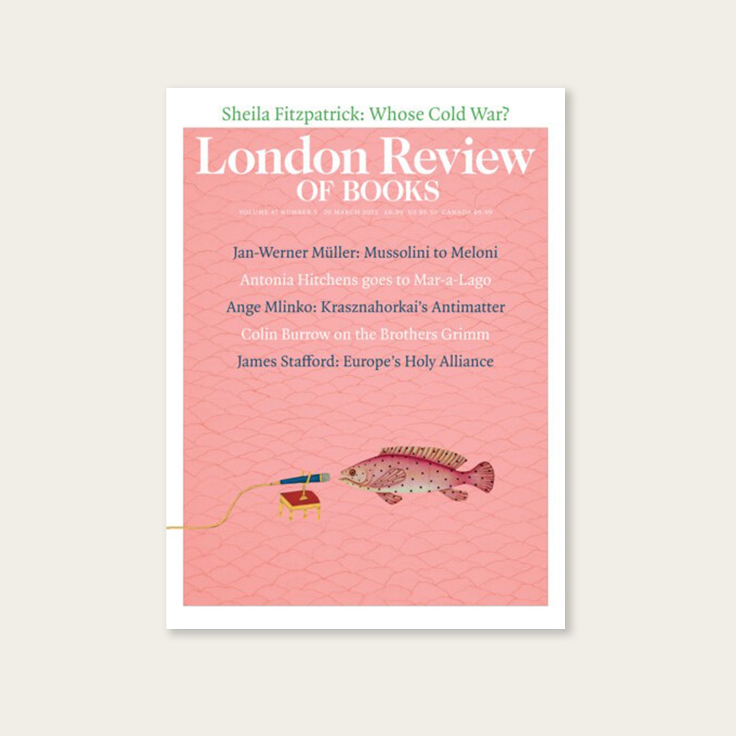 LRB Cover Prints: 2025