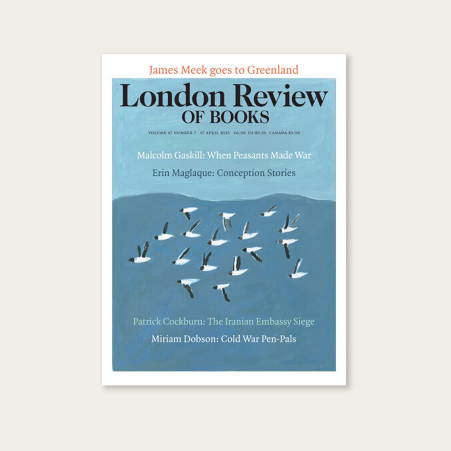 LRB Back Issues: 2025