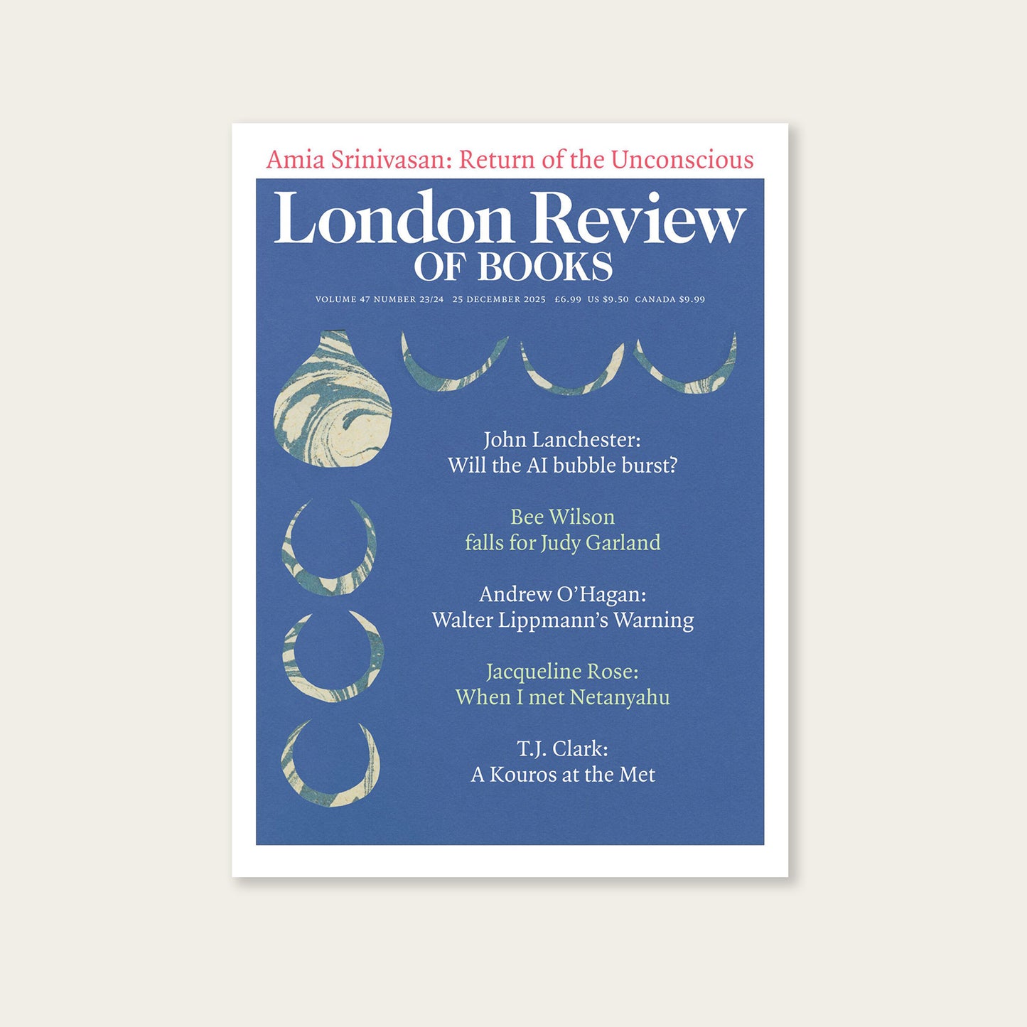 LRB Back Issues: 2025