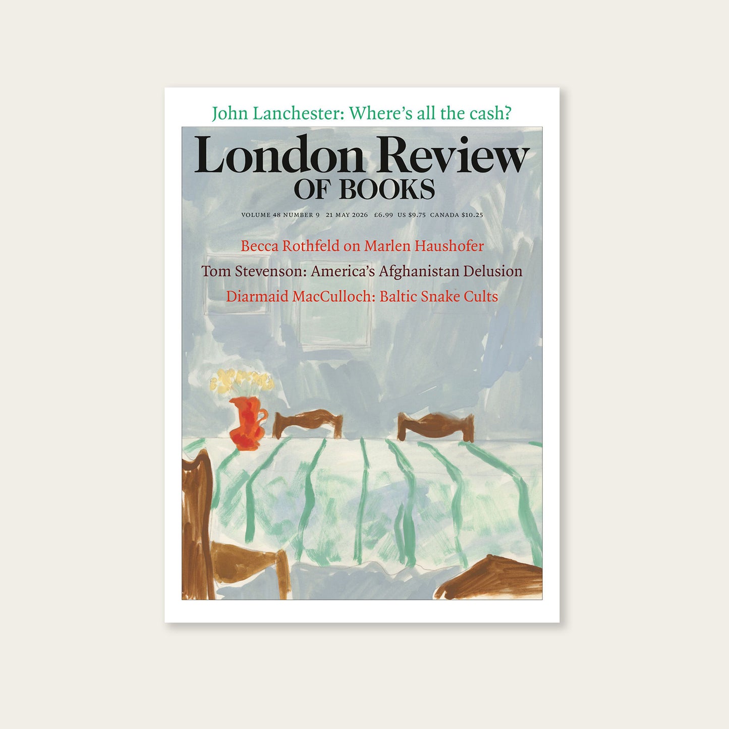 LRB Back Issues: 2026