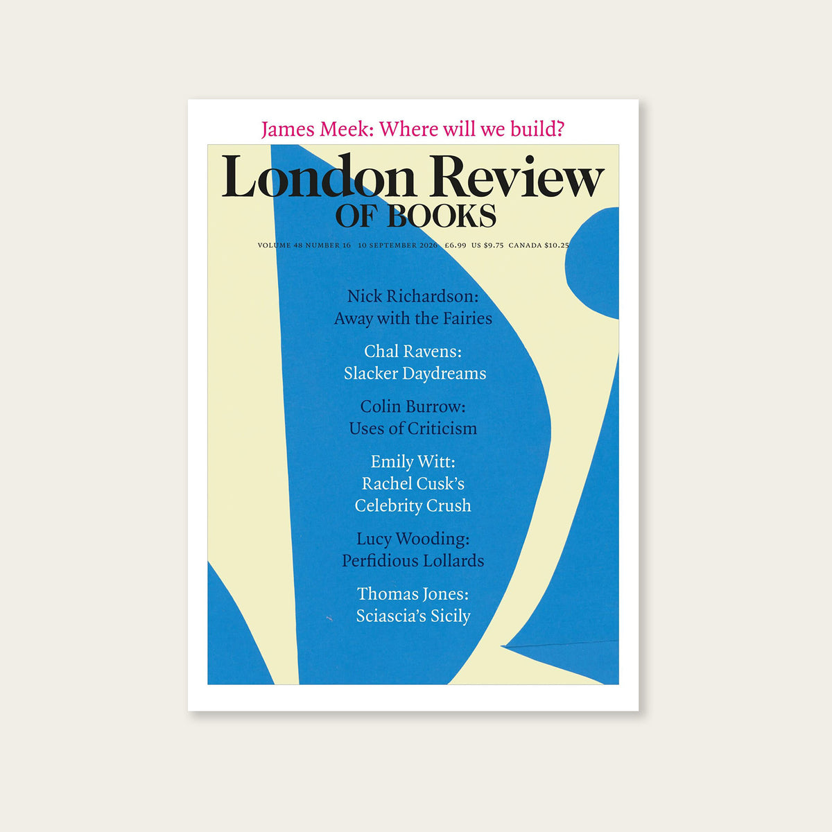 LRB Cover Prints: 2026