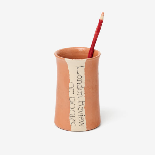 Earthenware by Beth Holgate, Terracotta Pen Pot