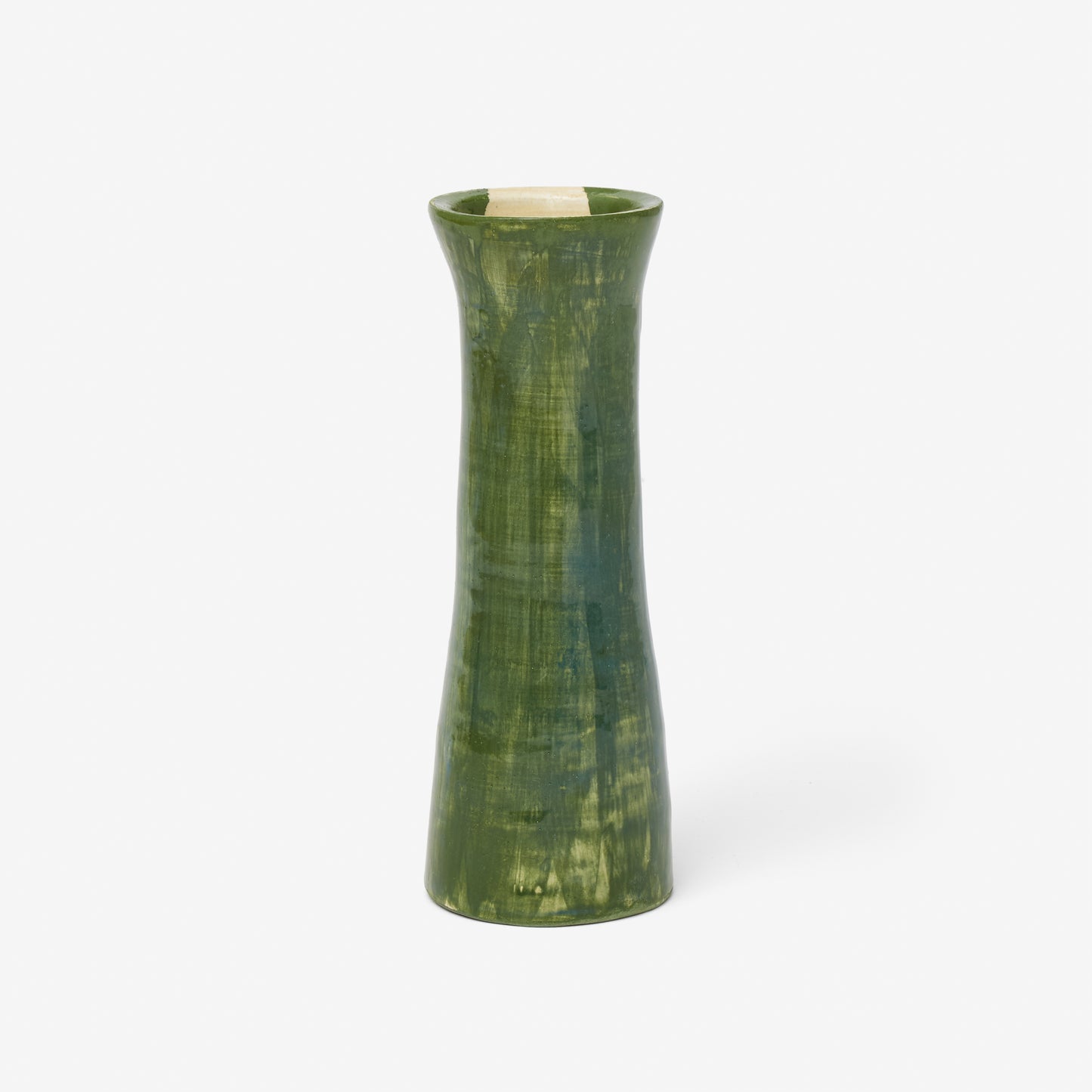 Earthenware by Beth Holgate, Green Bud Vase