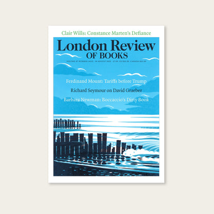 LRB Back Issues: 2025