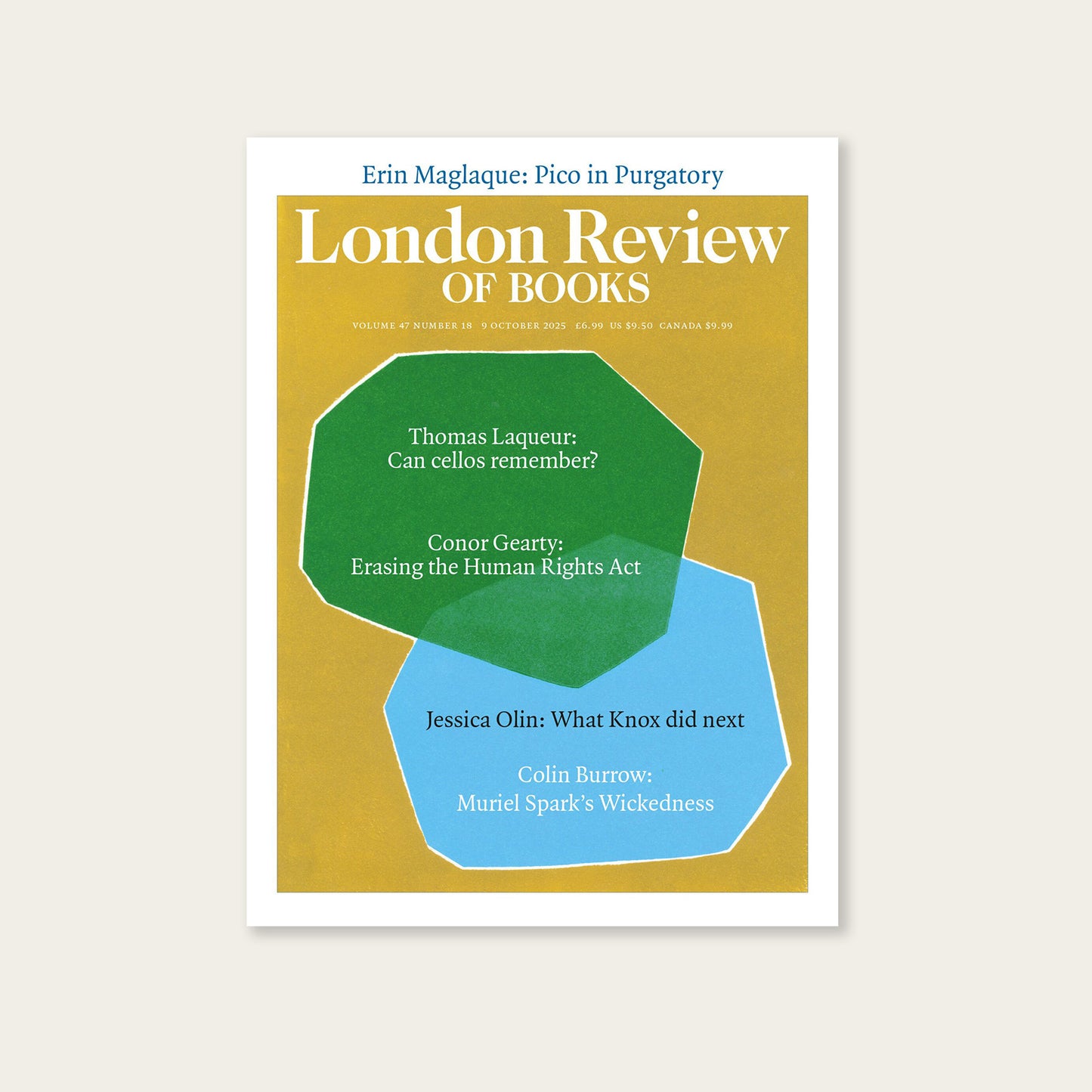 LRB Back Issues: 2025