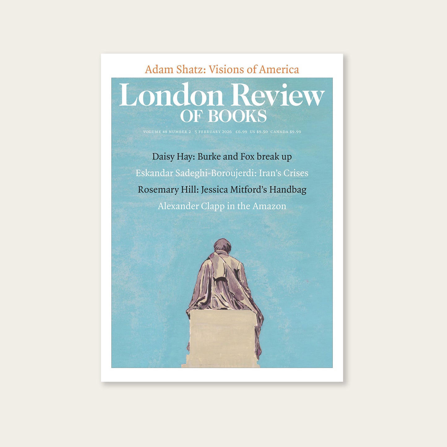 LRB Back Issues: 2026