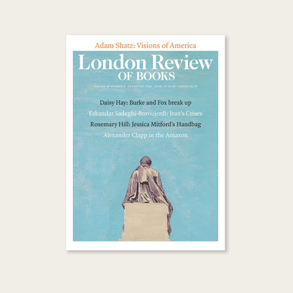 LRB Back Issues: 2026