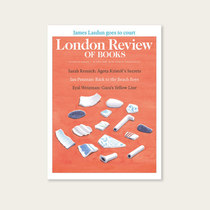 LRB Back Issues: 2026