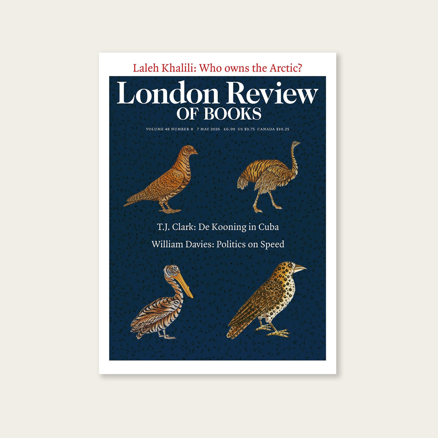 LRB Back Issues: 2026