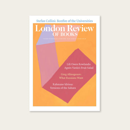 LRB Back Issues: 2026