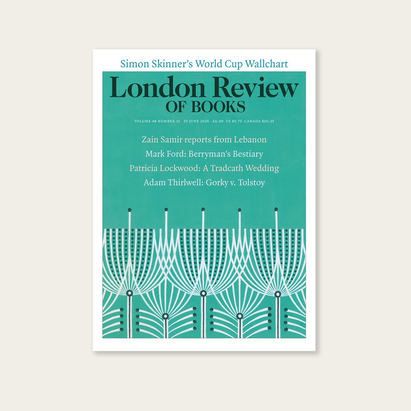 LRB Back Issues: 2026