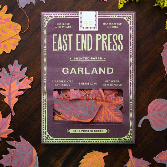 Autumn Sewn Garland