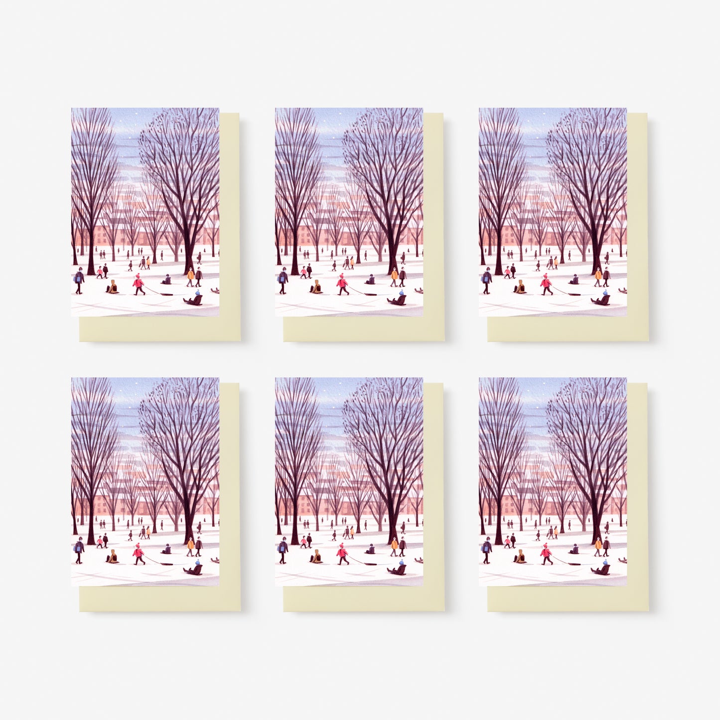 London Review of Books Christmas Cards - Park