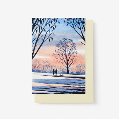 London Review of Books Christmas Cards - Walk