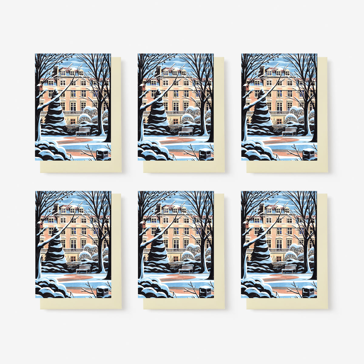 London Review of Books Christmas Cards - London Park