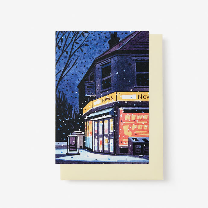 London Review of Books Christmas Cards - Corner Shop