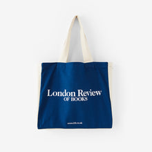 Load image into Gallery viewer, LRB Blue Canvas Eco Tote Bag