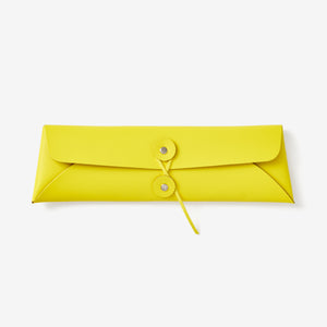 London Review of Books Pencil Case - yellow
