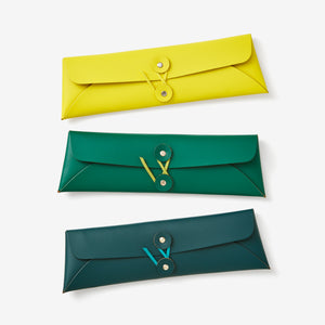 London Review of Books Pencil Case - yellow