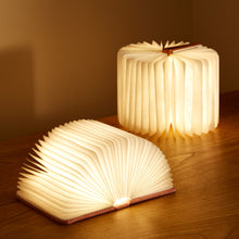 Load image into Gallery viewer, Linen Mini Smart Book Light - Harmony Orange