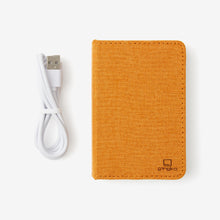 Load image into Gallery viewer, Linen Mini Smart Book Light - Harmony Orange