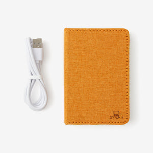 Linen Mini Smart Book Light - Harmony Orange