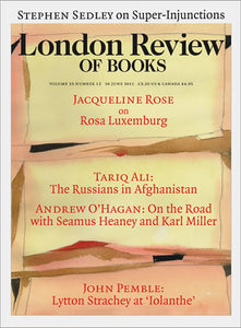 LRB Cover Prints: 2011