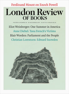 LRB Cover Prints: 2019